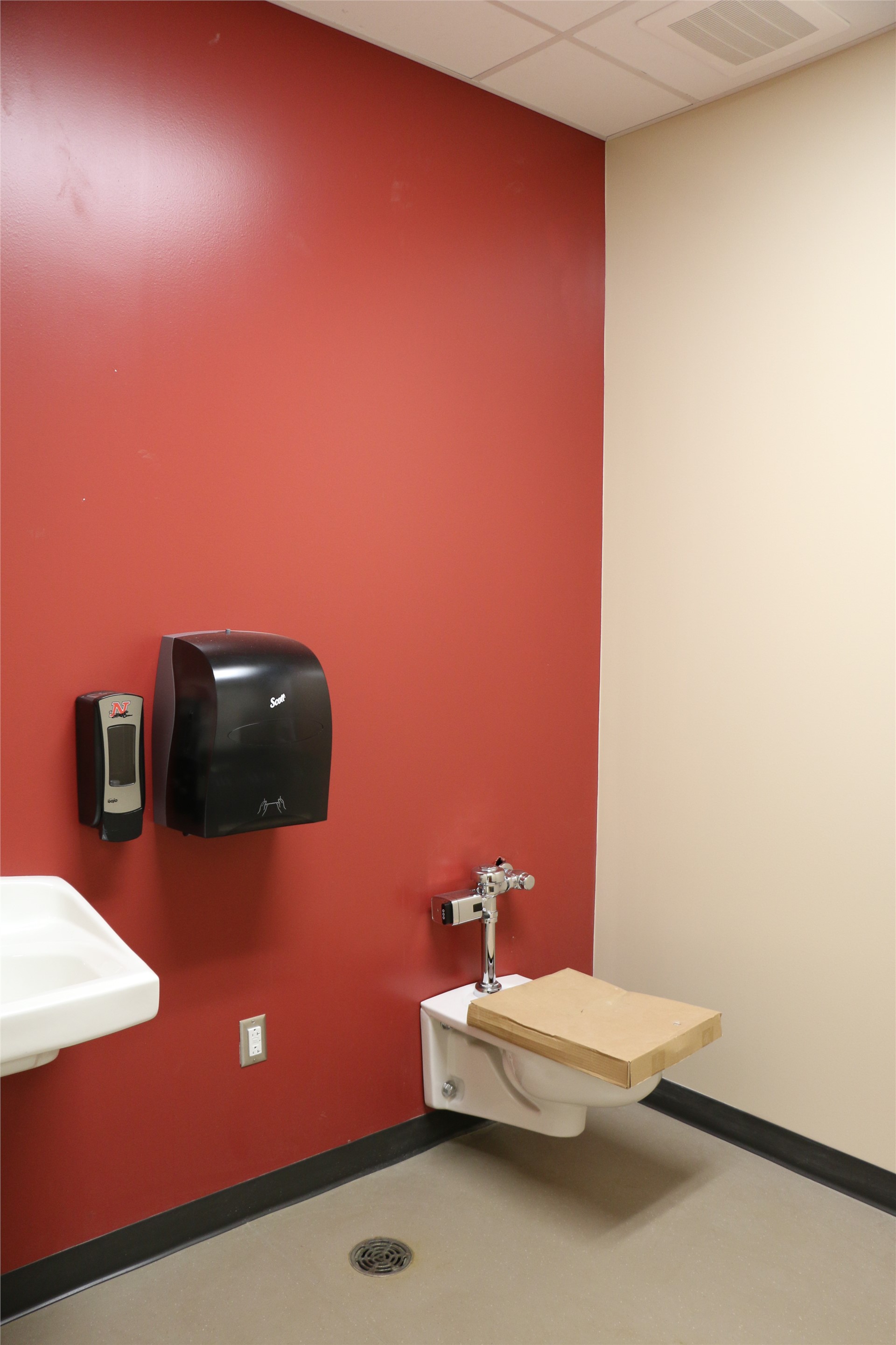 Faculty Restroom (within the Faculty Prep Room)