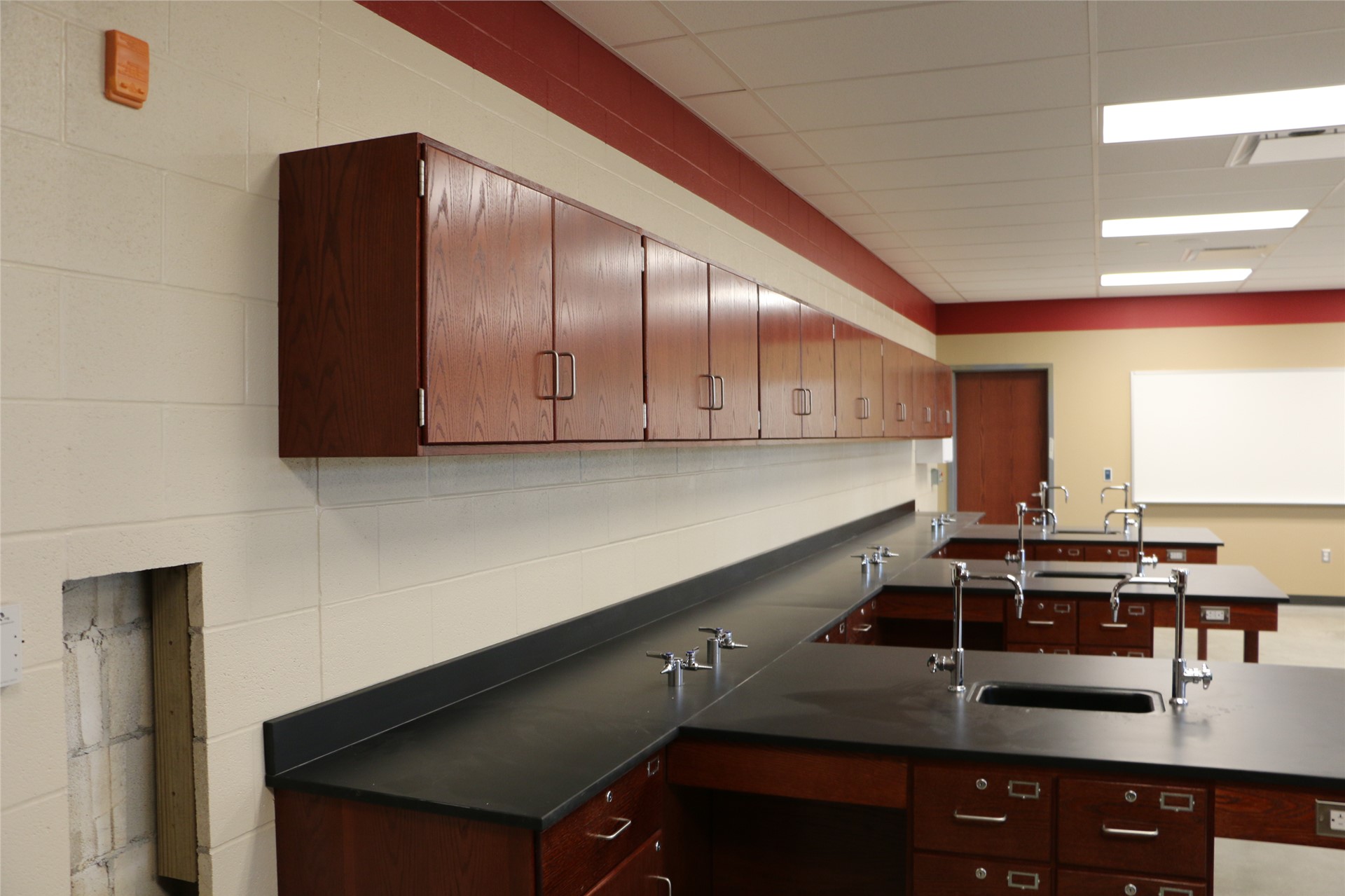 Typical Science Classroom/Lab - Interior Wall