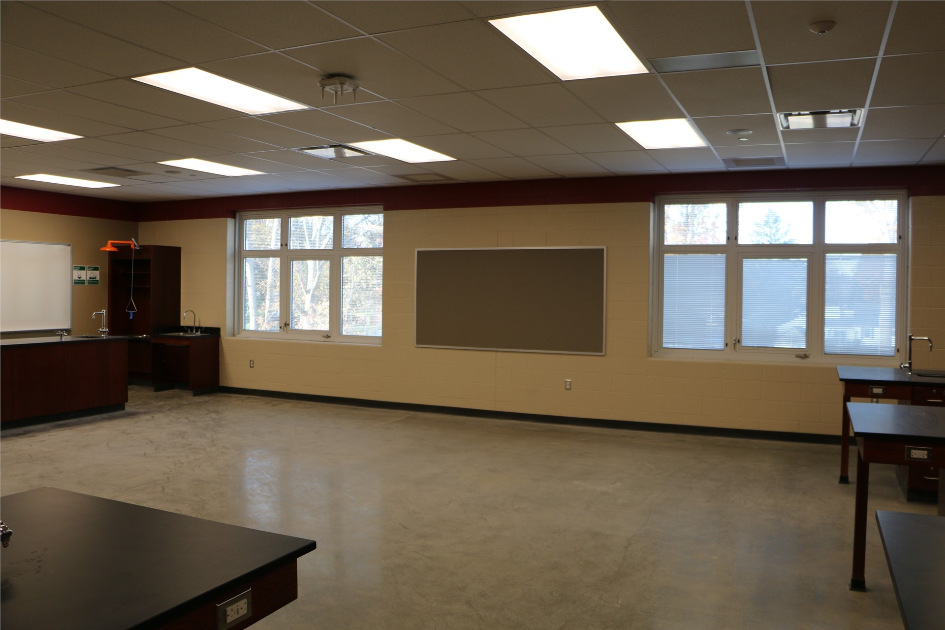 Typical Science Classroom/Lab - Exterior Wall