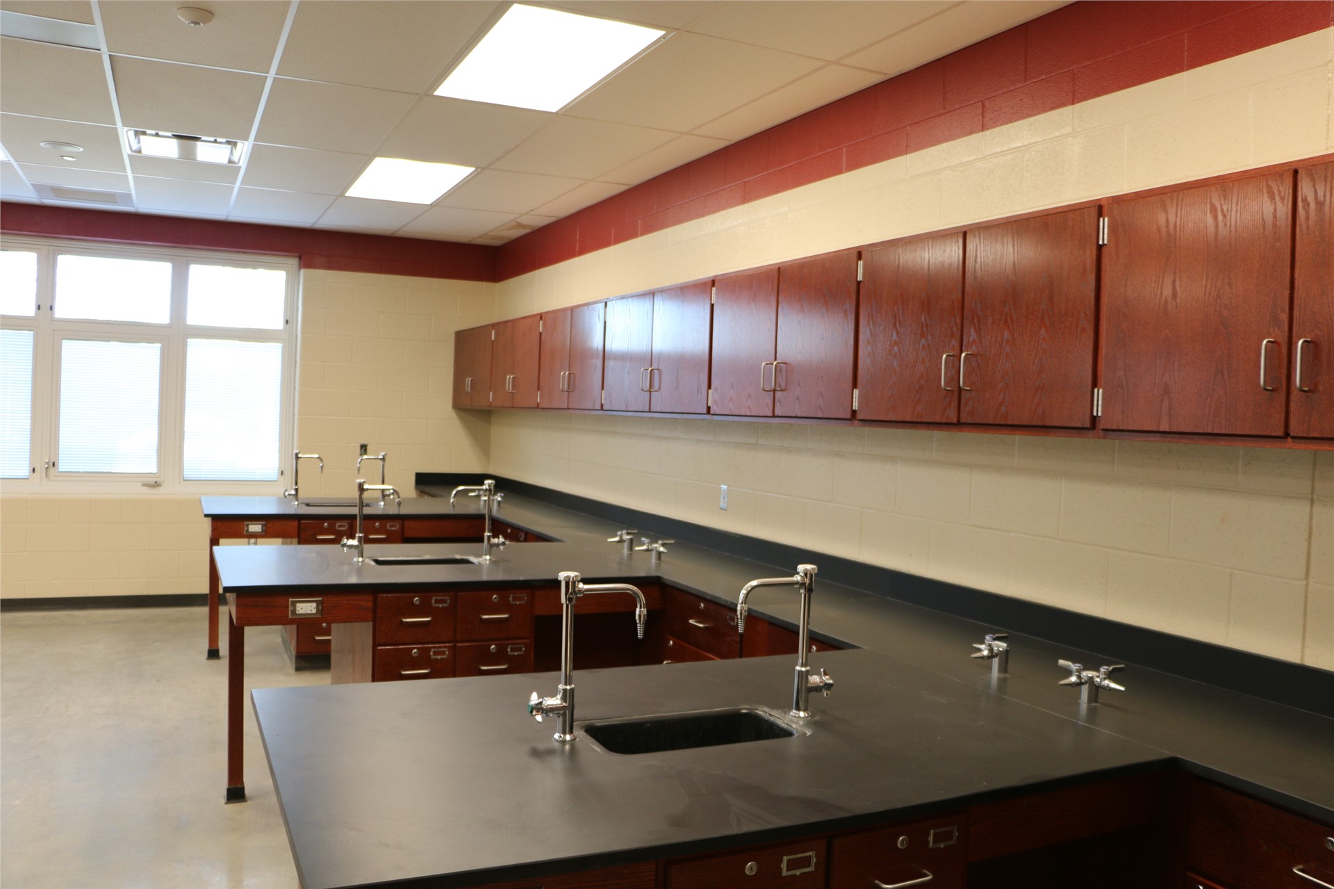 Typical Science Classroom/Lab - Back Wall