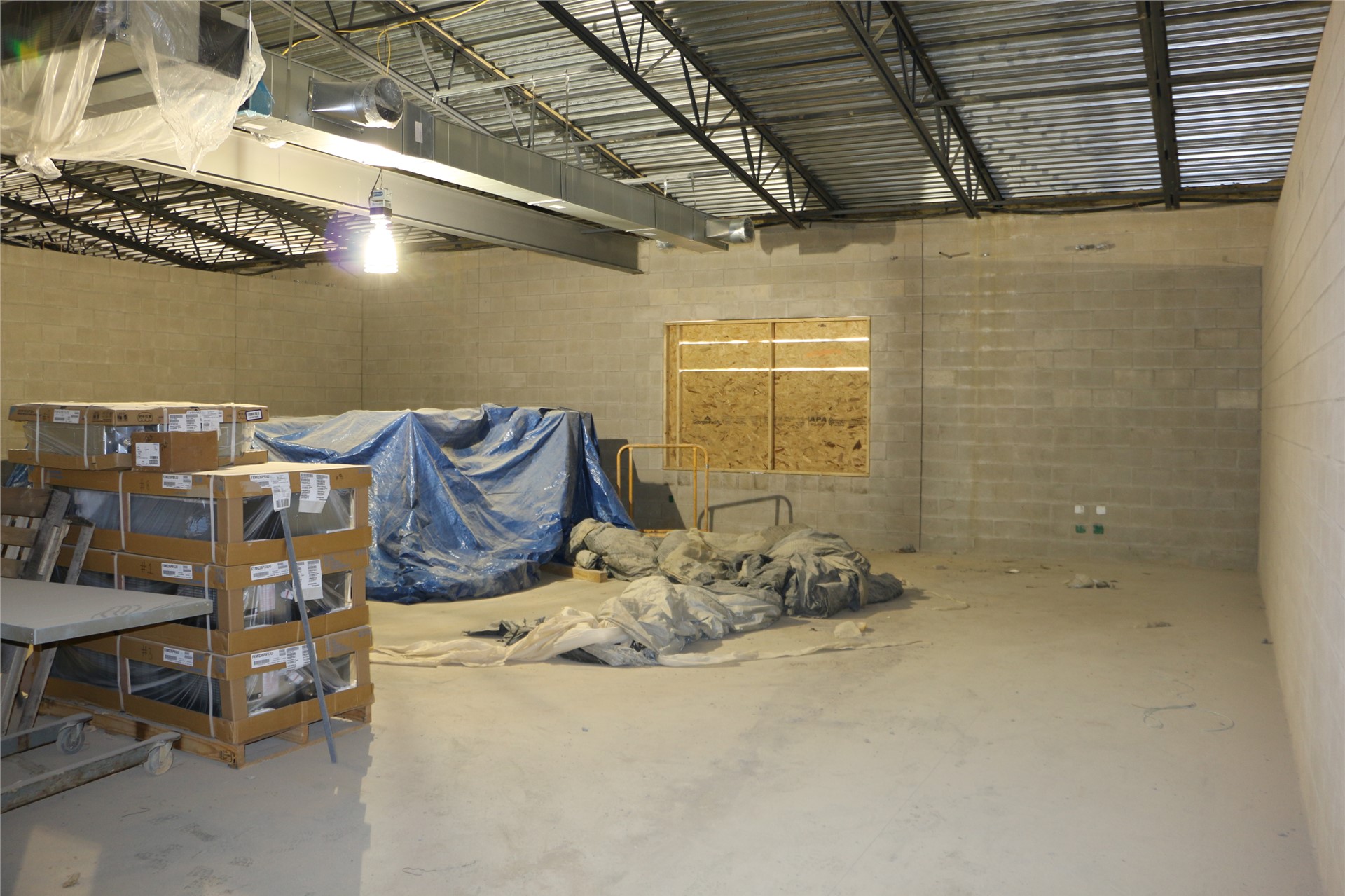 Training Room (103A) on left and Athletic Health Care (103B) on right