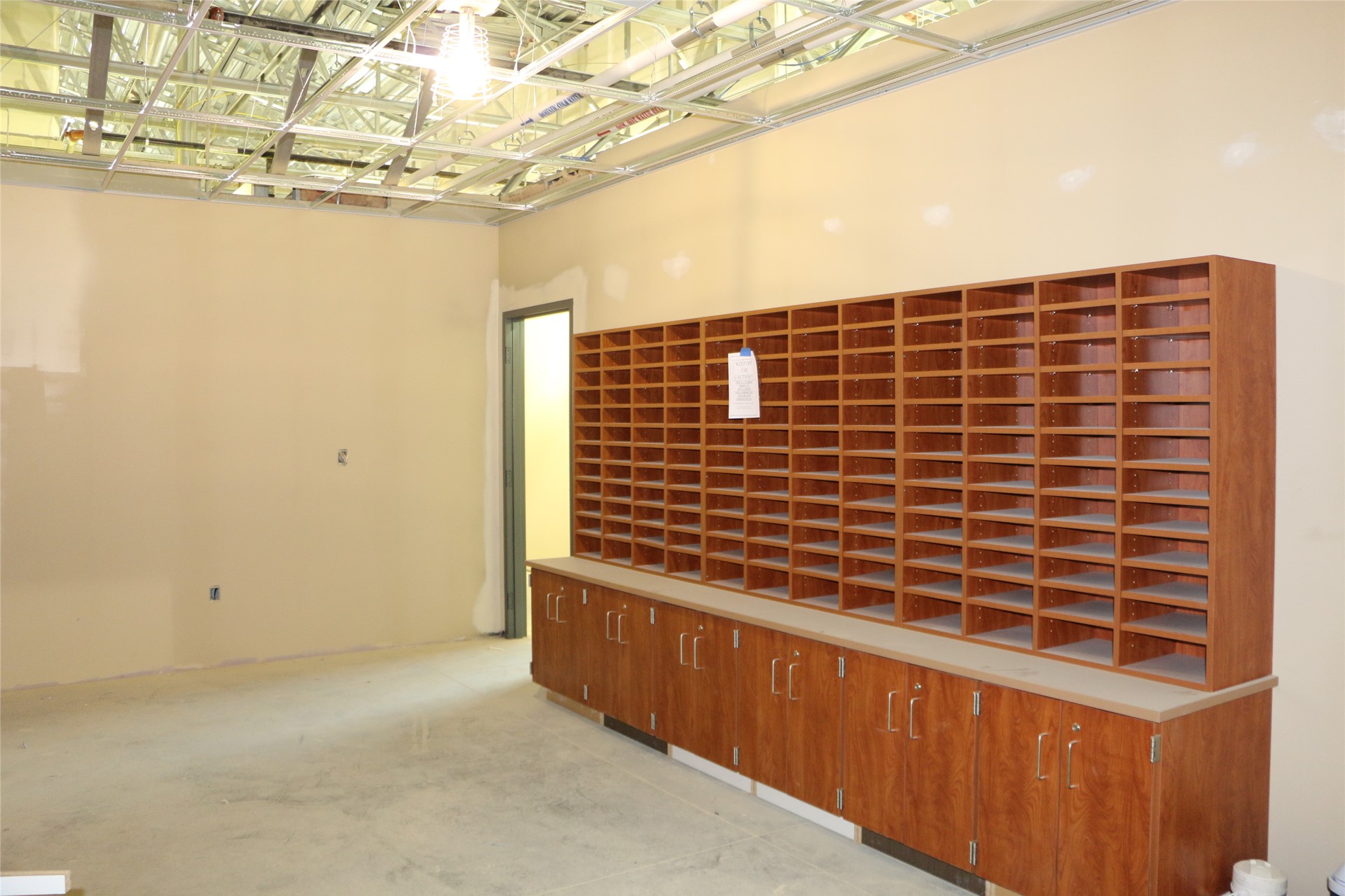 Main Office Workroom/Mailroom
