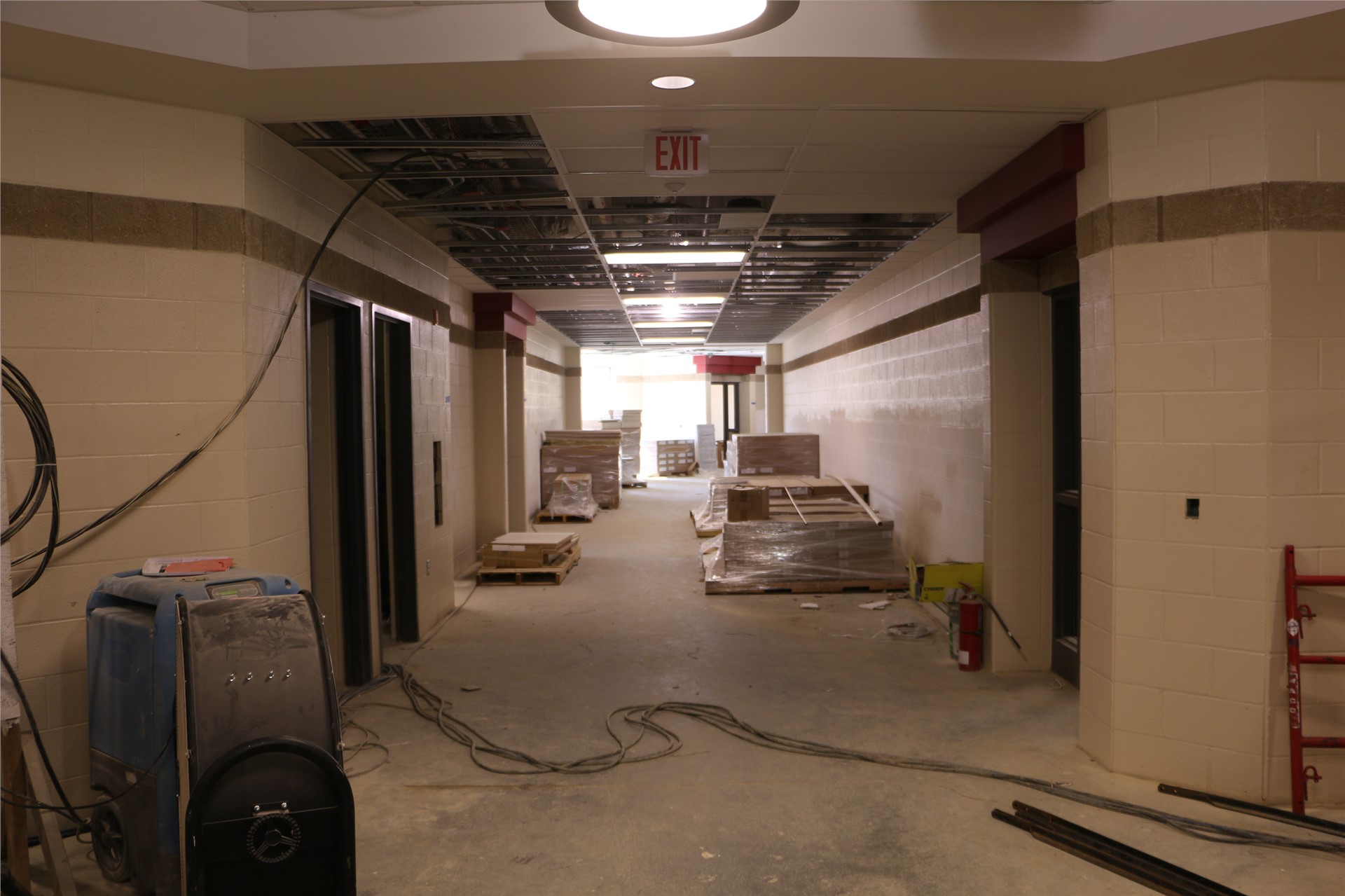 1st floor of the West Academic Wing