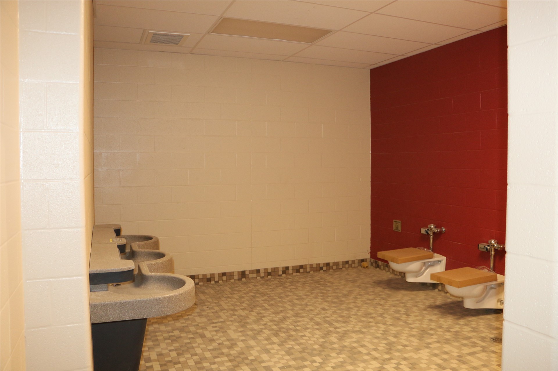 Girls&#39; Restroom on the 2nd floor of the Academic Wing