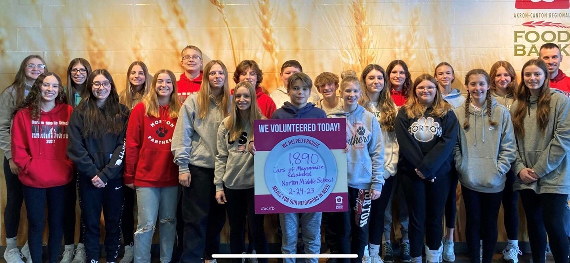 NMS at food bank
